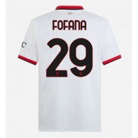 AC Milan Youssouf Fofana #29 Udebanetrøje 2024-25 Kortærmet